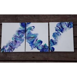 Original Acrylic Abstract Decor Art